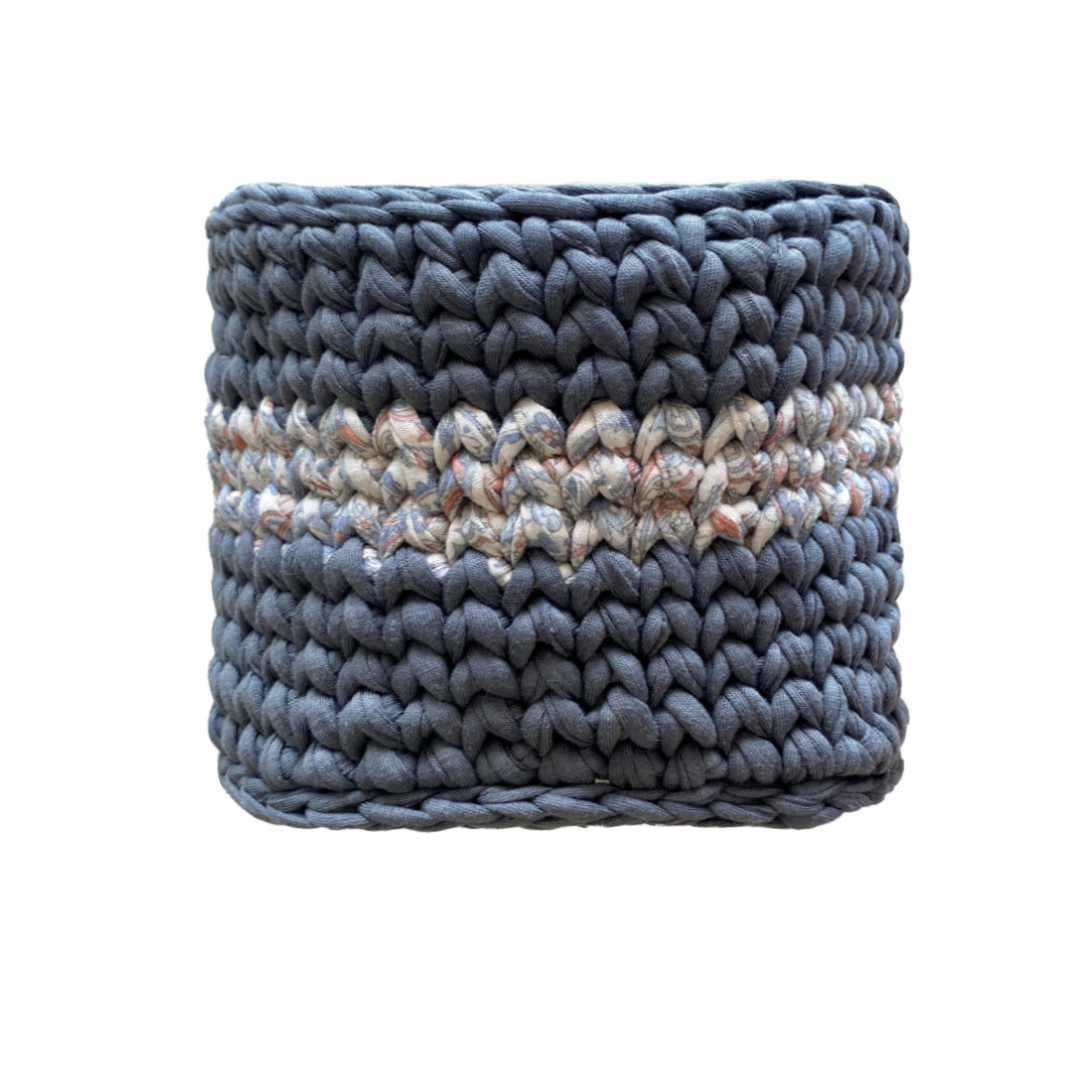 ROUND BASKET（GRAY）