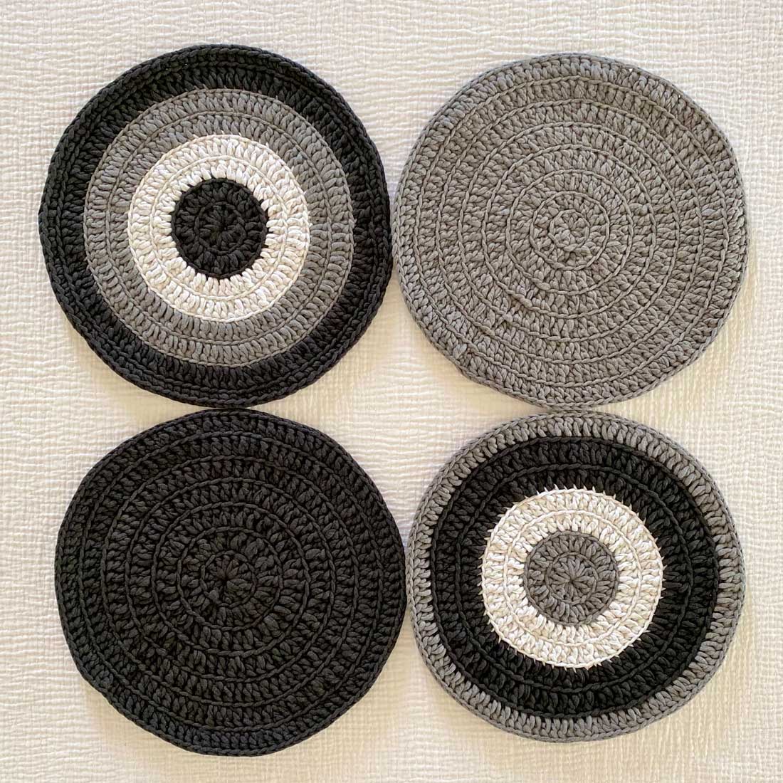 ROUND PLACEMAT(GRAY)