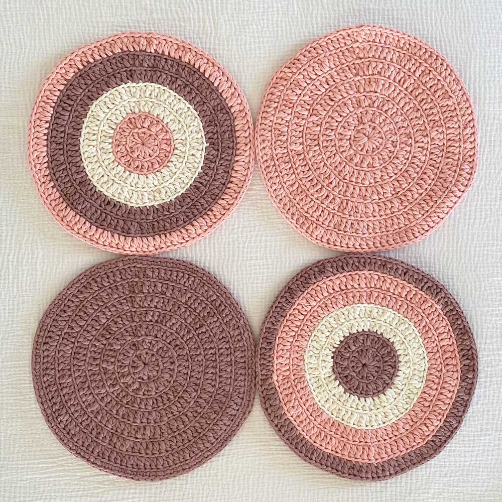 ROUND PLACEMAT(PINK)